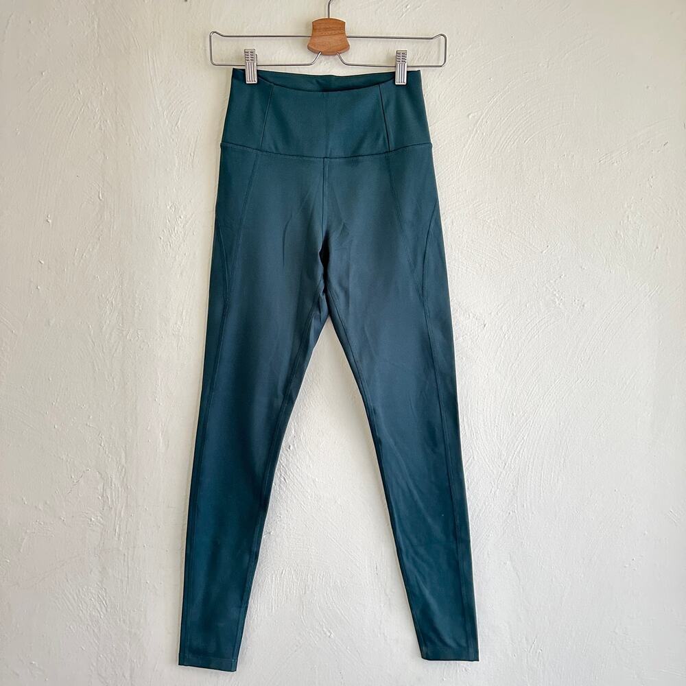Girlfriend Collective Moss Compressive High Rise Legging Sz Small - Picture 2 of 6
